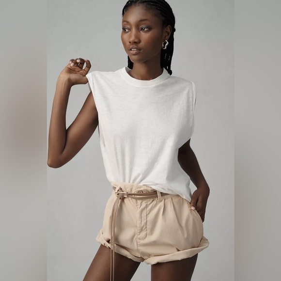 Anthropologie Tops - Pilcro by Anthropologie The Vinnie cotton  Sleeve Tank